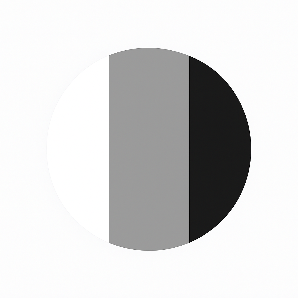 Preto, Branco e Cinza